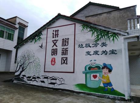 三原墙绘是现在流行的墙体广告