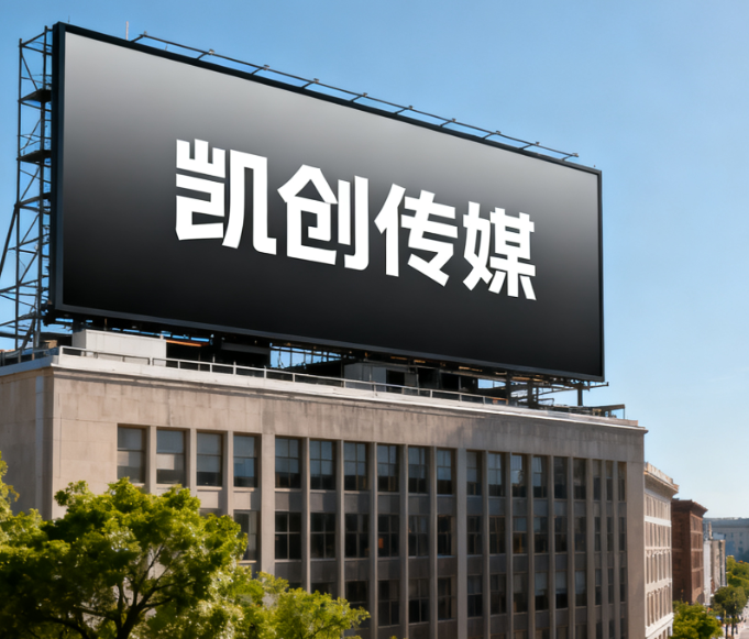三原户外广告牌的设计与制作